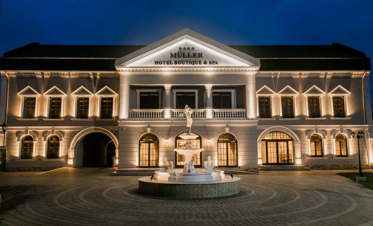 Muller Hotel Boutique & Spa Galaţi Exteriér fotografie